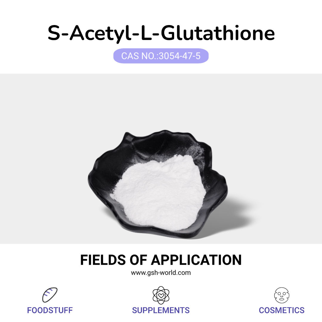 Application Prospects of S-Acetyl-L-Glutathione in Food Health, Skin Beauty, and Animal Health